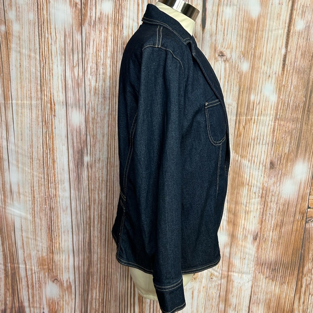 Apostrophe Stretch Jean Jacket - Picture 6 of 8